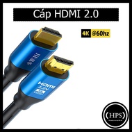 2.0v standard Hdmi cable supports 4k60hz/ 2k144hz gaming, hdmi arc/earc - HPS