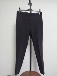 GLOBAL WORK BLACK TROUSERS 西褲