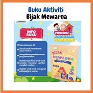 Buku Aktiviti Kanak-kanak | BIJAK MEWARNA Buku Mewarna Ikut Nombor Buku Latihan Prasekolah