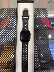 APPLE WATCH NIKE+ SERIES 3 42MM SECOND SEKEN BEKAS SMARTWATCH FULL SET