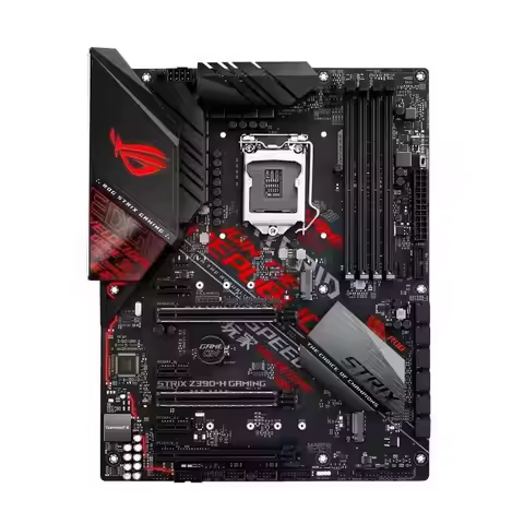 Placa base para juegos ASUS ROG Strix Z390-H LGA1151 (Intel 8a y 9a generación) ATX DDR4 DP HDMI M.2