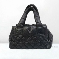 Y1990-CHANEL 黑色羽絨小號空氣包A48619