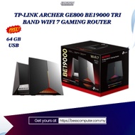TP-LINK ARCHER GE800 BE19000 TRI BAND WIFI 7 GAMING ROUTER