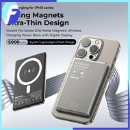 Powerbank 5000/10000mAh Wireless original Magnetic Fast charging Mini Power Bank