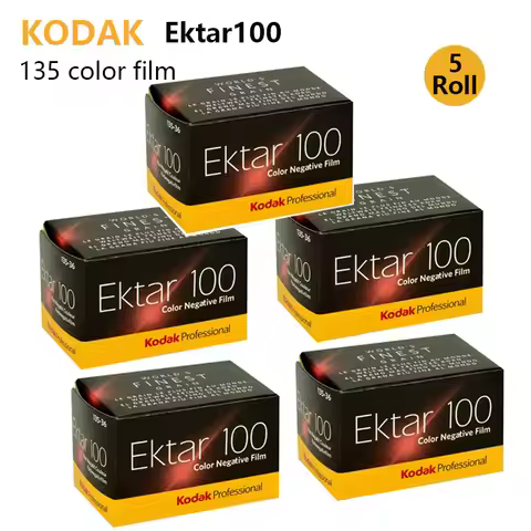 1-6 Roll KODAK Ektar100 Film 135 Color Negative 35MM Rich Color Professional December 25 For Kodak 1