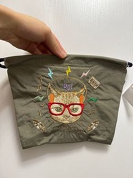 Ball&Chain 貓咪 刺繡帆布袋 購物袋 斜孭袋 化妝袋 斜咩袋 日本代購
