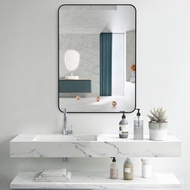 XYAn'erya Bathroom Wall Hanging Mirror Self-Adhesive Hand Washing Toilet Comb Dresser Wall-Mounted Punch-Free Wall-Mount