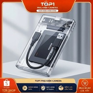 2.5 inch Transparent USB 3.0 Hard Drive Box, High Quality, Can Mount 2Tb Hard Drive