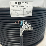 4-core signal cable 2464, flexible folding wire (anti-interference) control, power signal