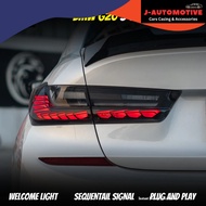 BMW 3 Series G20 2019 - 2024 Dragon Scale Dynamic Tail Lamp With Signal Running