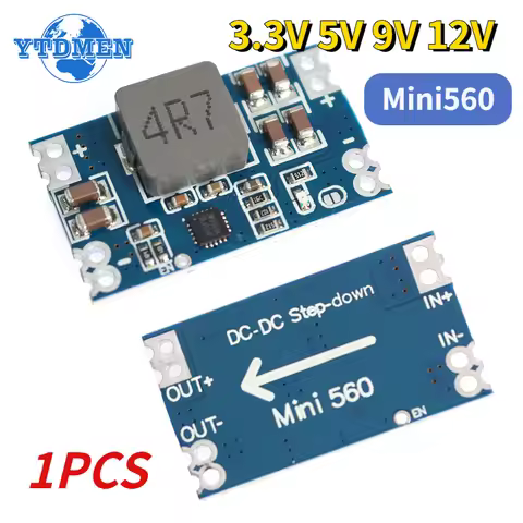 5A Mini560 Step Down DC-DC Converter Voltage Regulator Buck Stabilized Power Supply Module High Effi