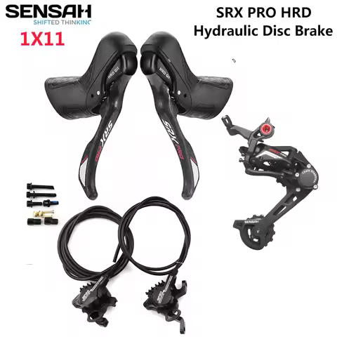 SENSAH SRX PRO G11 HRD Hydraulic Disc Brake 1x11s Gravel bikes Cyclo-Cross Hydraulic Disc Brake Grou
