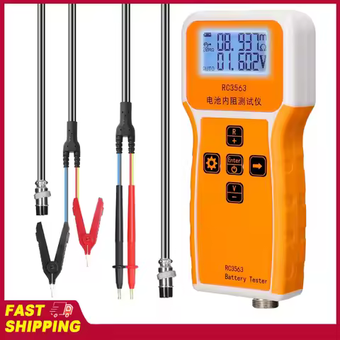 High-precision Trithium Lithium Iron Phosphate 18650 Battery Tester RC3563 Handheld Battery Voltage 