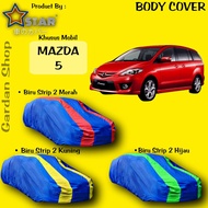 MERAH HIJAU MAZDA 5 Car Cover Strip 2 Combination Body Cover Red Yellow Green PREMIUMbiru
