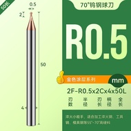 XJL ดอกกัดคาร์ไบด์ Carbide End Mill HRC70 เอ็นมิลคาร์ไบด์ 4 ฟัน 50L 75L 100L เครื่องมือตัด CNC