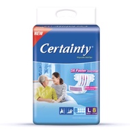 Certainty Type Adult Diapers Large L8 ( L Size -35 Inch-51Inch/ 90CM-131CM)