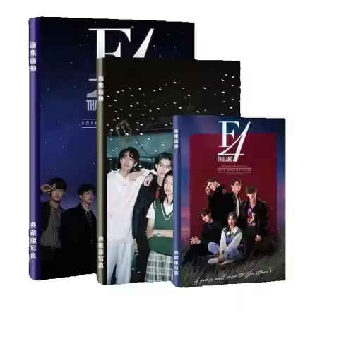 3Size Hana-yori Danshi F4 Thailand Boys Over Flowers Dew Tontawan Fah Drama Photobook Art Photo Albu