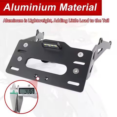 Fit For Indian FTR 1200 2019-2024 FTR1200 Rally/S Motorcycle License Plate Holder Bracket Rear Tail 