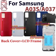 For Samsung Galaxy A03S A037 Back Cover Housing Middle Frame Front Frame