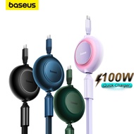 Baseus 3 in 1 Retractable 100W/66W Fast Charging Data Cable