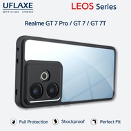 UFLAXE LEOS - For Realme GT 7 Pro / Realme GT 7 / Realme GT 7T Case - Matte Clear Shockproof Hard Ca