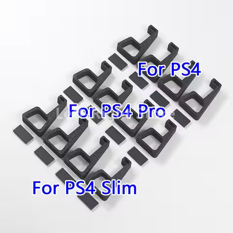 5sets Bracket For Playstation PS4 Slim Pro Feet Stand Horizontal Holder Machine Cooling Legs For PS4