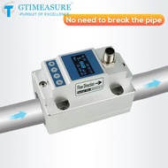 Ultrasonic Water Meter Portable Ultrasonic Flowmeter Clamp On Flowmeter 4-20mA RS485 DN10 DN50 DN200
