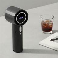 GS9 Mini Fan, 100-Level Turbine Jet, 6000mAh, LED Display, Portable Handheld Cooling  GS9 Kipas Mini
