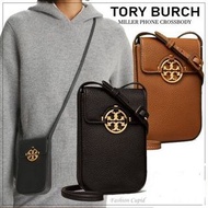 現貨‼️電話袋🇺🇲Tory Burch Miller Leather Phone Crossbody bag 真皮電話袋 手機袋