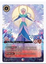 Disney Lorcana Elsa Ice Artisan Card
