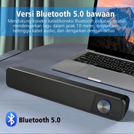 Soundbar Speaker Non Bluetooth Model Usb Tanpa Microphone Subwoofer Aktif Speaker Musik Box - Salon