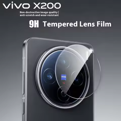 3D Back Tempered Glass Camera Lens Protector for Vivo X200 Pro Mini Camera Protectors for VIVO X200 