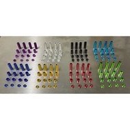 Tamiya Imitation Aluminium Tube Spacer Set (1 Set = 4x units per size) - Available Sizes 12mm , 6mm 