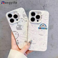 Cute Doraemon Phone Case For Vivo X200 Pro Mini X100 X100S X90 X80 X70 X70T X60 Pro V23 V20 Pro Y74S