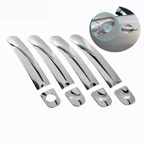 FUNDUOO For VW Touran / VW Caddy / VW T5 T6 Transporter 2003- 2015 Stainless Steel Car Door Handle C