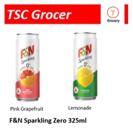 F&N Sparkling Zero, Lemonade / Pink Grapefruit 325ml