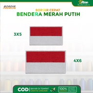 Embroidered Flag size 3x5 cm & 4x6 cm