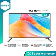 GINZA 24 inch TV 32 40 inches TV LED TV Flat Screen TV Not Smart TV Cheap TV -AV-VGA-USB