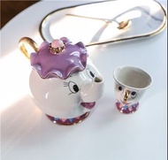 美女與野獸 茶壺太太 🫖 Mrs. Potts 有杯有碟 茶壺太太套裝