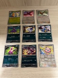 Pokemon Card TCG 日版 sv2a 151 球閃 (圖片未能盡錄)