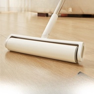 Lint Roller Long Handle Household Roller Brush Sticky Bed Dust Sweeper Floor Dust Hair Remover Repla