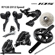 (Ready Stock) Shimano R7120 105 2x12 Groupset - Original With Box