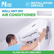 ♘PWP PH Chain Store Professional Air Cond Installation Service for Wall Unit Air Cond (Klang Valley 