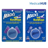 Mack's Aqua Block Ear Plug Earplugs Waterproof Silicone 1 Pair