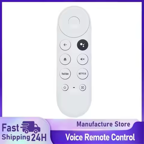 2025 G9N9N Replacement Voice Remote Control ONLY for Google Chromecast 4k Snow Streaming Media Playe