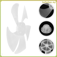 📎 Bilangan Fan Blades Plastik Putih Desain 5 Bilah Senyap Kipas Berdiri Rumah