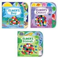 Elmer’s Day/ Elmer’s Colours/ Elmer’s Friends (Board Book)
