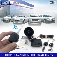 TOYOTA Ultimate Car Remote Silicon AlarmOriginal Car AlarmTOYOTA Car Siren Car Security