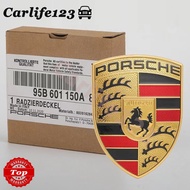 Porsche Logo Front Hood Bonnet Emblem Badge For 911 Cayenne Macan Paramera 718 Cayman
