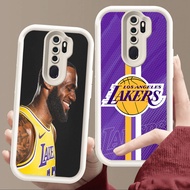 Case for OPPO Reno A5 A39 F11 2F A83 A9 2Z A37 2020 Pro Soft White E68 N-B-A Lakers